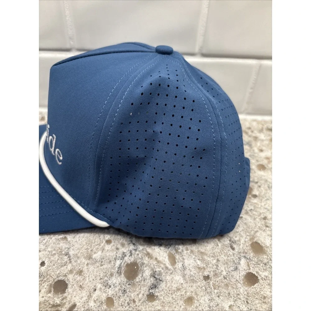 Pickleball Hat Tennis Hat Courtside In Navy Blue w/ Adjustable Size Outdoor